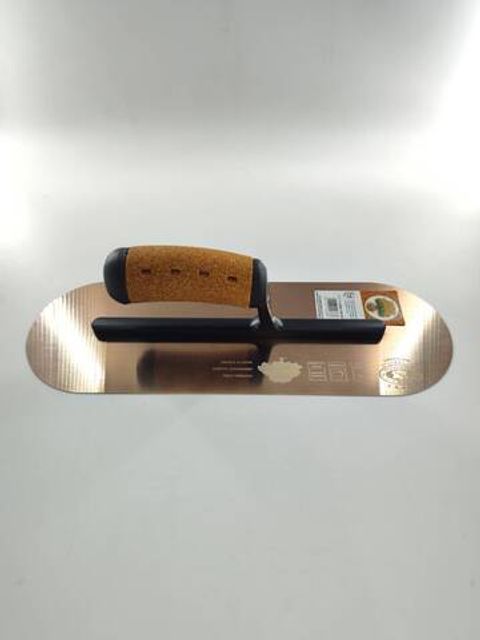 Гладилка для пола с ручкой пробка Olejnik Premium Gold Line Natural Cork / Олейник