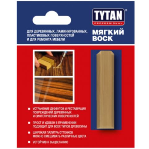 Восковой карандаш для дерева и мебели Tytan Professional / Титан Профессионал