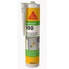Герметик акриловый универсальный белый Sika Sikacryl 100 / Зика Зикакрил 100
