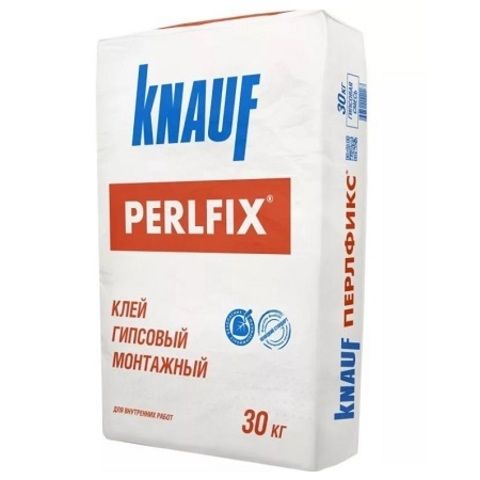 Клей гипсовый, монтажный для гипсокартона Knauf Perlfix / Кнауф Перлфикс