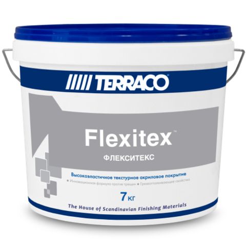Покрытие текстурное Terraco Flexitex / Террако Флекситекс