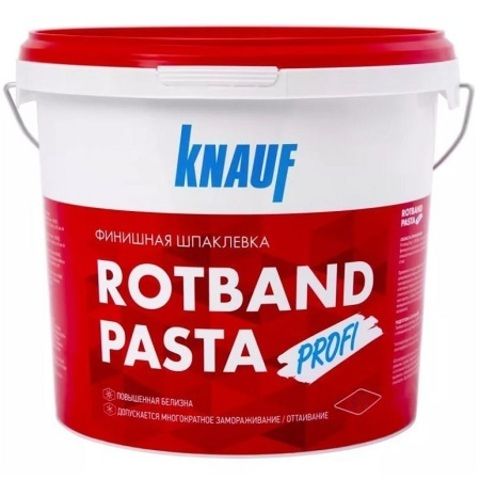 Шпатлевка финишная на виниловой основе Knauf Rotband Pasta / Кнауф Ротбанд Паста
