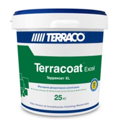 Штукатурка декоративная "короед" 2мм Terraco Terracoat XL / Террако Терракоат