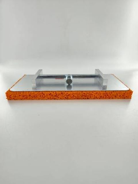 Терка алюминиевая с губчатой резиной Olejnik Premium / Олейник