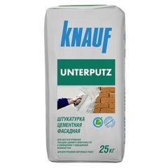 Штукатурка цементная фасадная Knauf Unterputz / Кнауф Унтерпутц