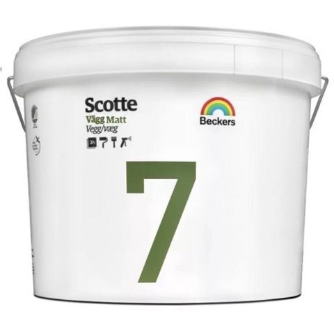 Краска для стен и потолков Beckers Scotte 7 / Беккерс Скотти матовая