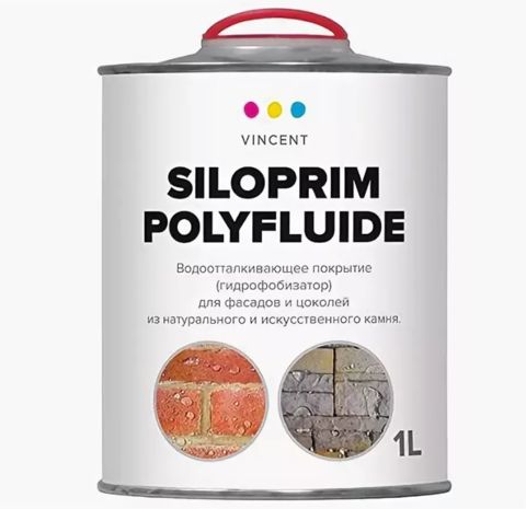 Гидроизоляция пропиточная Vincent Siloprim Polyfluide / Винсент Силоприм Полифлюид
