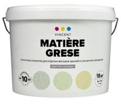 Штукатурка декоративная "короед" Vincent Matière Grese / Винсент Грезе