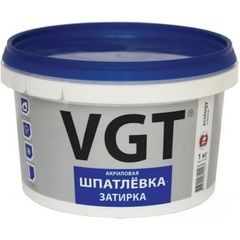 Шпатлевка-затирка акриловая водостойкая VGT / ВГТ