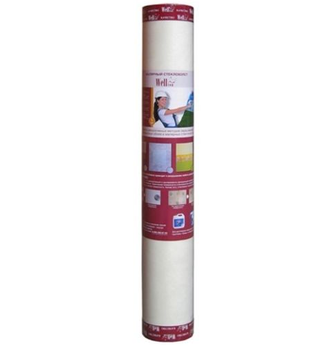 Стеклохолст малярный, паутинка Wellton Light W30 / Веллтон Лайт