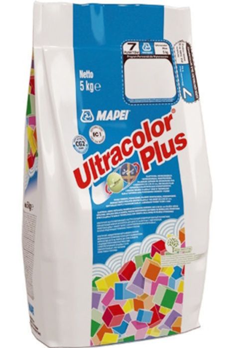 Затирка для плитки на цементной основе Mapei Ultracolor Plus / Мапей Ультраколор Плюс