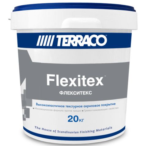Покрытие текстурное Terraco Flexitex / Террако Флекситекс