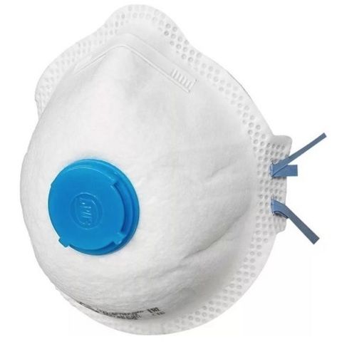 Респиратор маска с клапаном выхода FFP1 СибрТех 89250