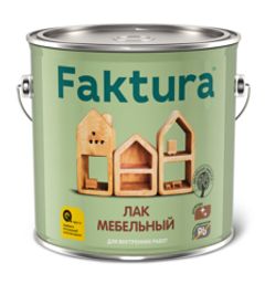 Лак мебельный Faktura / Фактура глянцевый