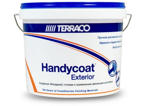 Шпатлевка финишная фасадная Terraco Handycoat Exterior / Террако Хэндикоат Экстериор