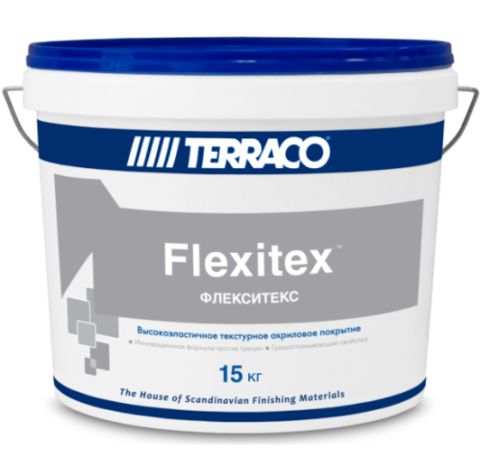 Покрытие текстурное Terraco Flexitex / Террако Флекситекс