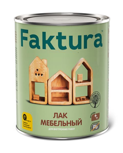 Лак мебельный Faktura / Фактура глянцевый