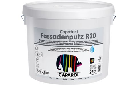 Штукатурка декоративная "короед" Caparol Fassadenputz R / Капарол Фасаденпутц